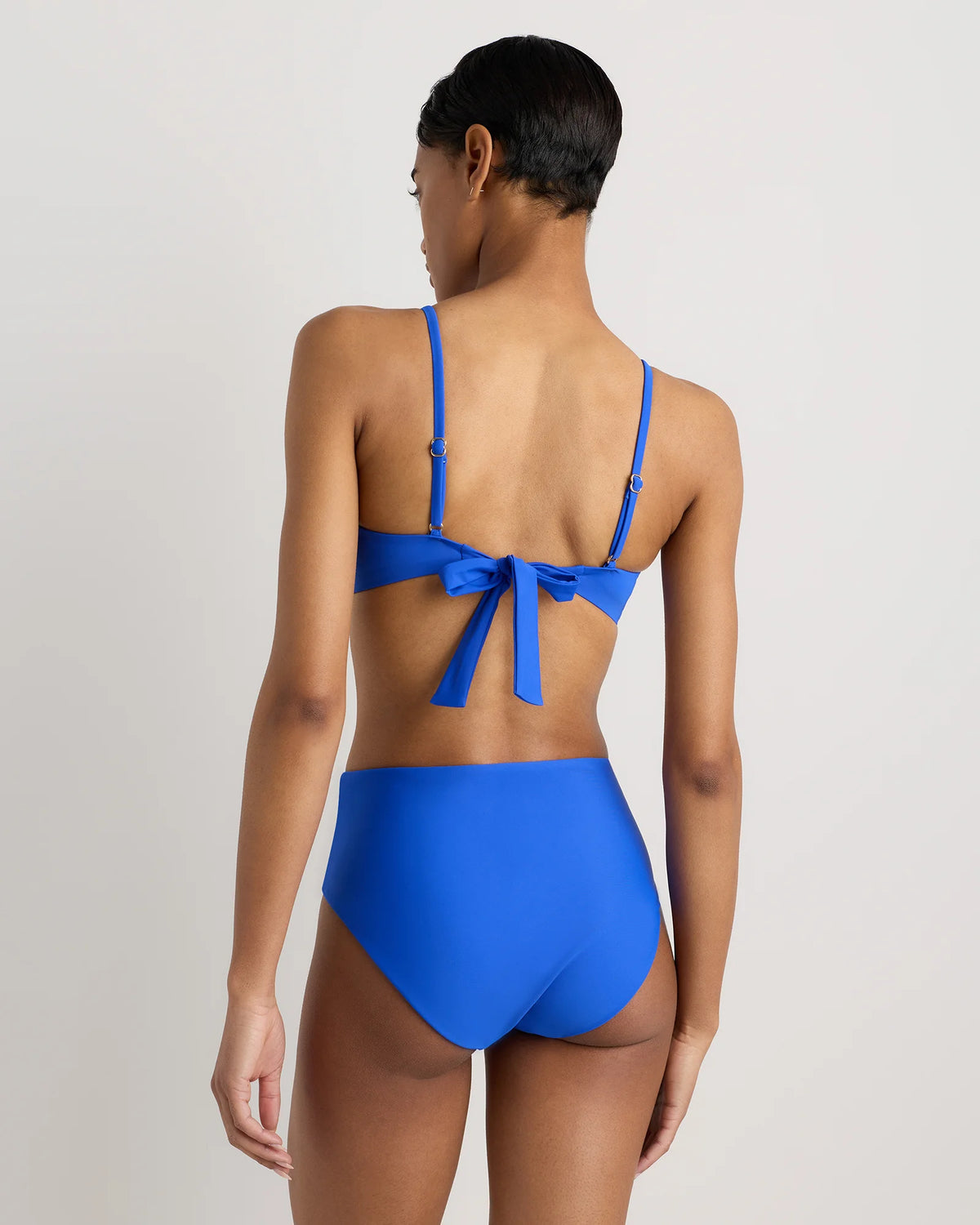 Italian High-Rise Bikini Bottom - XS / Black