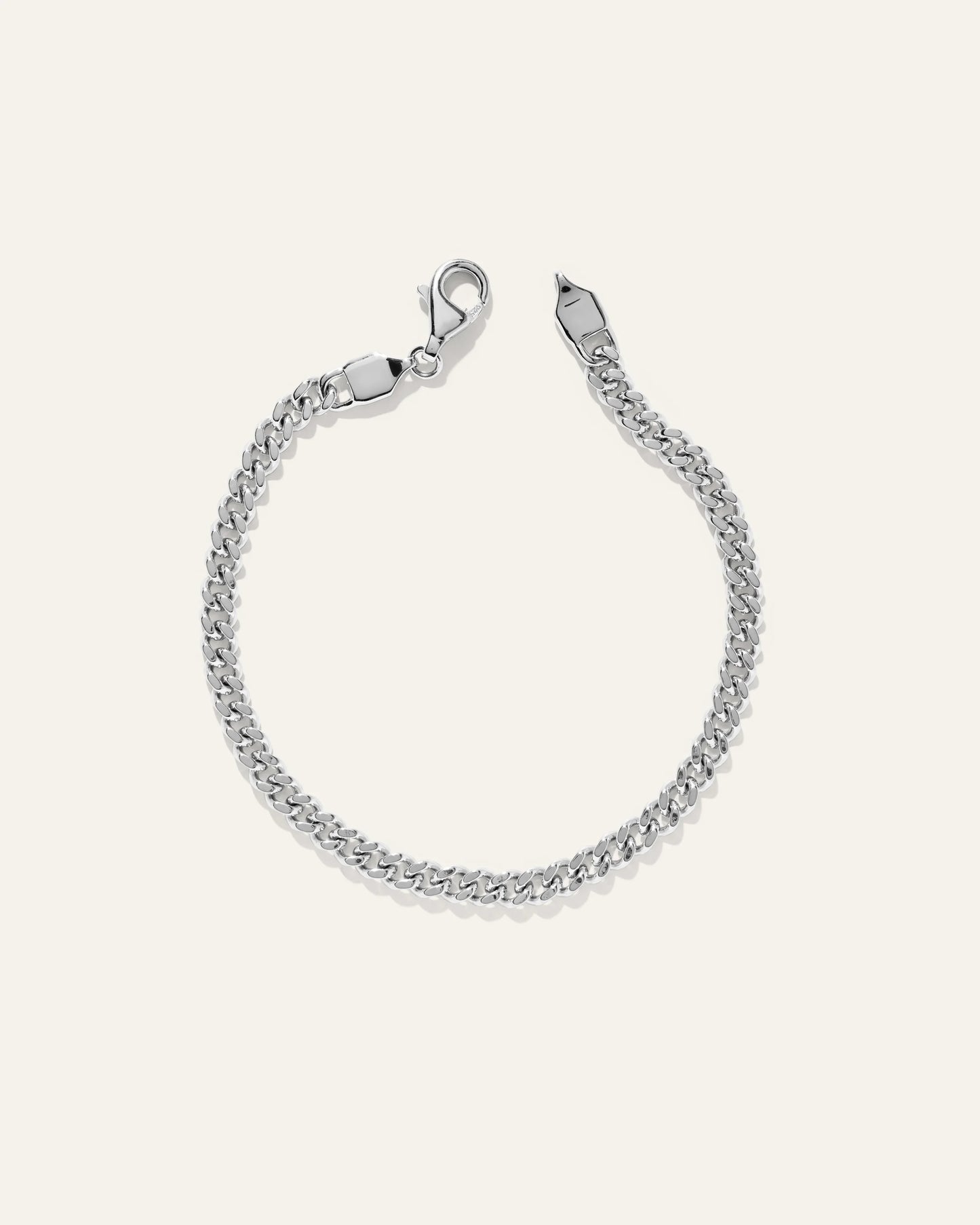 Cuban Curb Chain Bracelet - 7.5" / Gold Vermeil