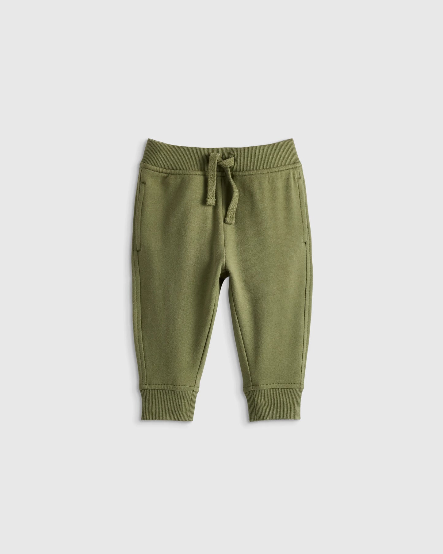 Organic Cotton French Terry Joggers - 3-6M / Blue Stars