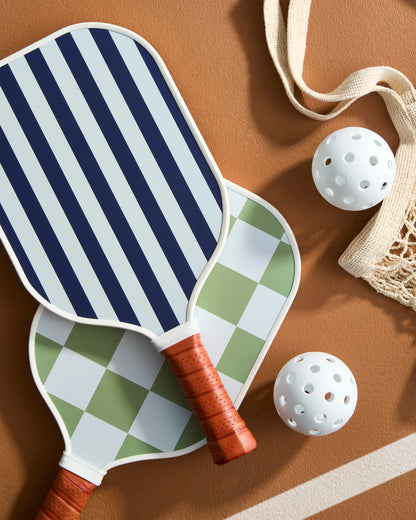 Two Paddle Pickleball Set - One Size / Sage/Cantaloupe