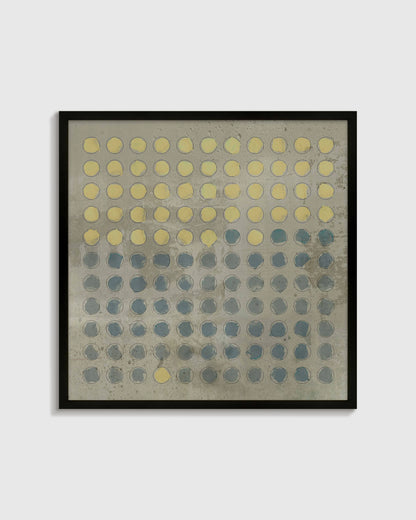 Circling the Square 1 by Jacques Pilon - 21.25"x21.25" / Oak