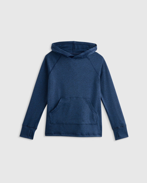 Flowknit Pullover Hoodie - 2T / Heather Navy