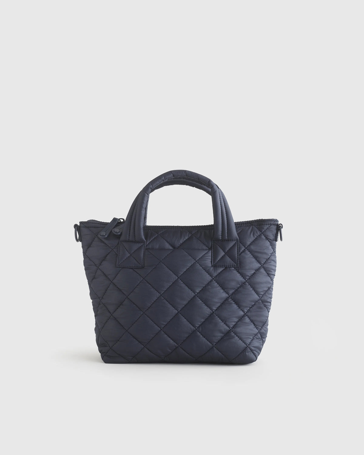 Transit Quilted Small Crossbody Tote - One Size / Taupe Brown