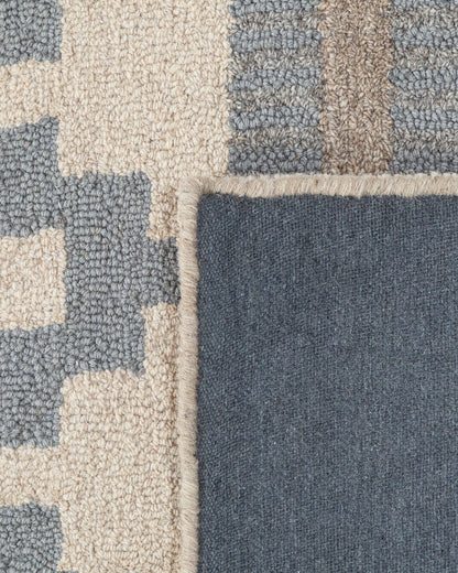 Palma Wool Rug - 3' x 5' / Dusty Blue Multi