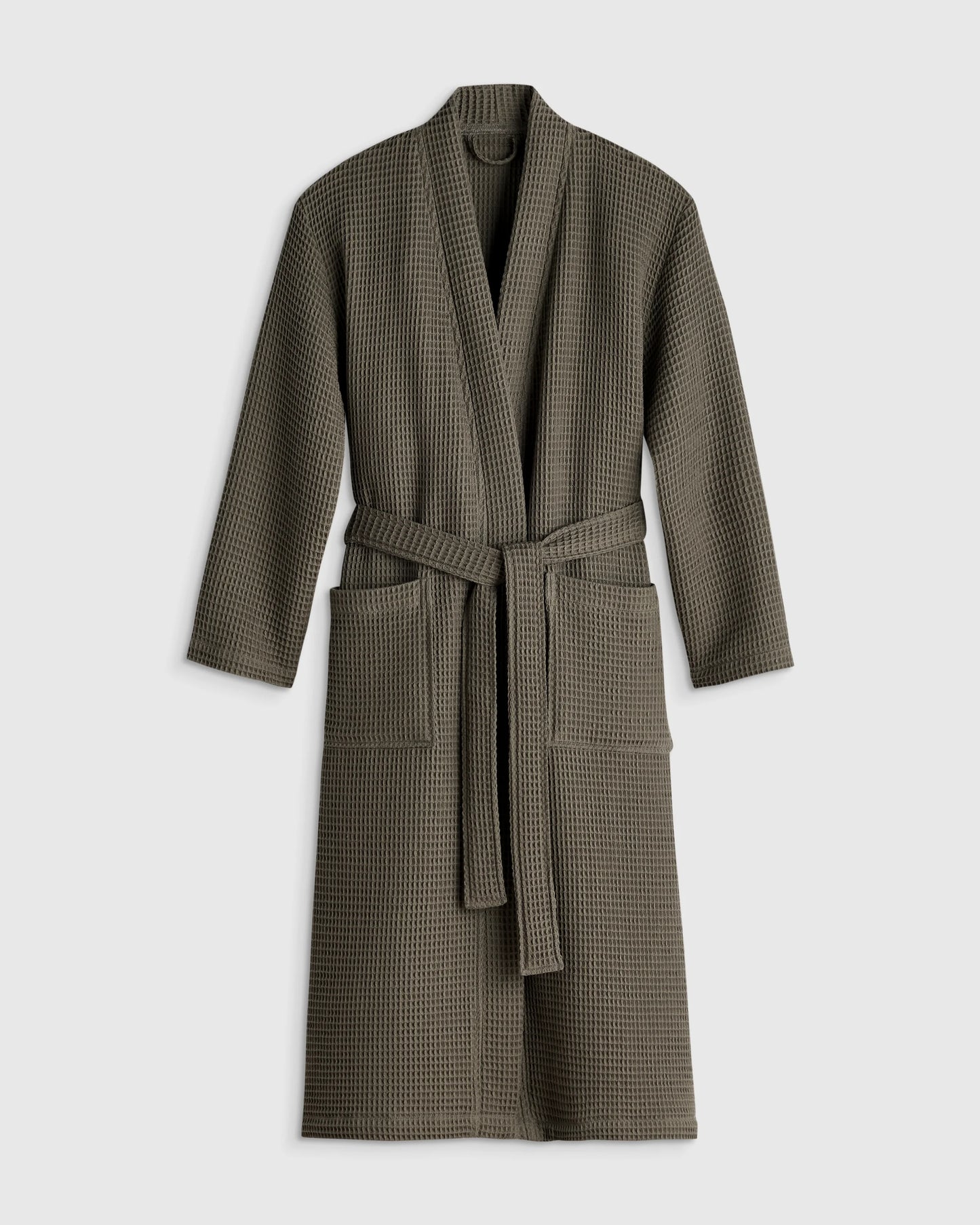 Organic Turkish Waffle Robe - XS / White