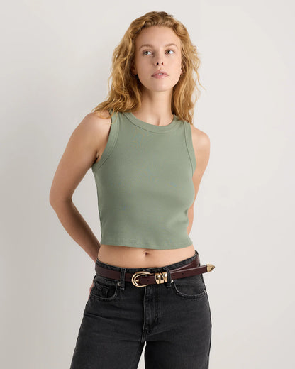 Elissa Triple Keeper European Leather Belt - XS / Black/Gold