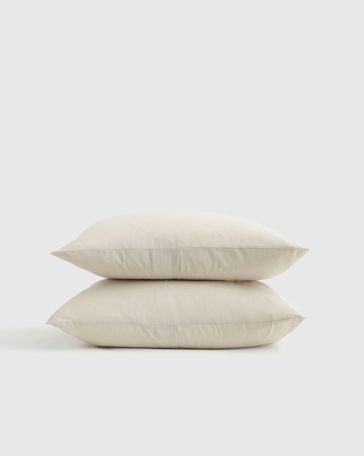 Mongolian Cashmere Cotton Sham Set - Standard / Grey