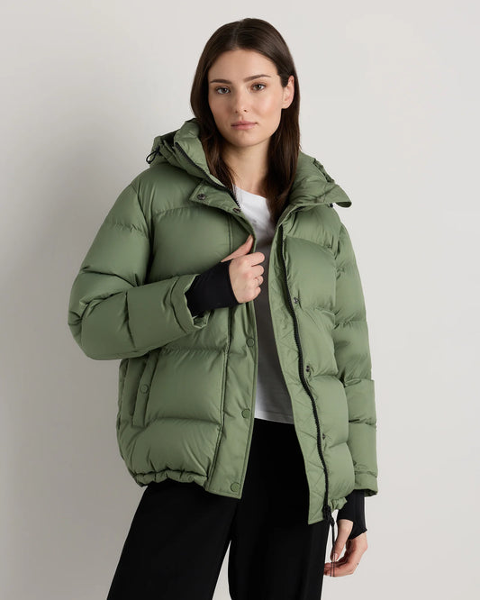 Responsible Down Puffer Jacket - XS / Sea Spray Green