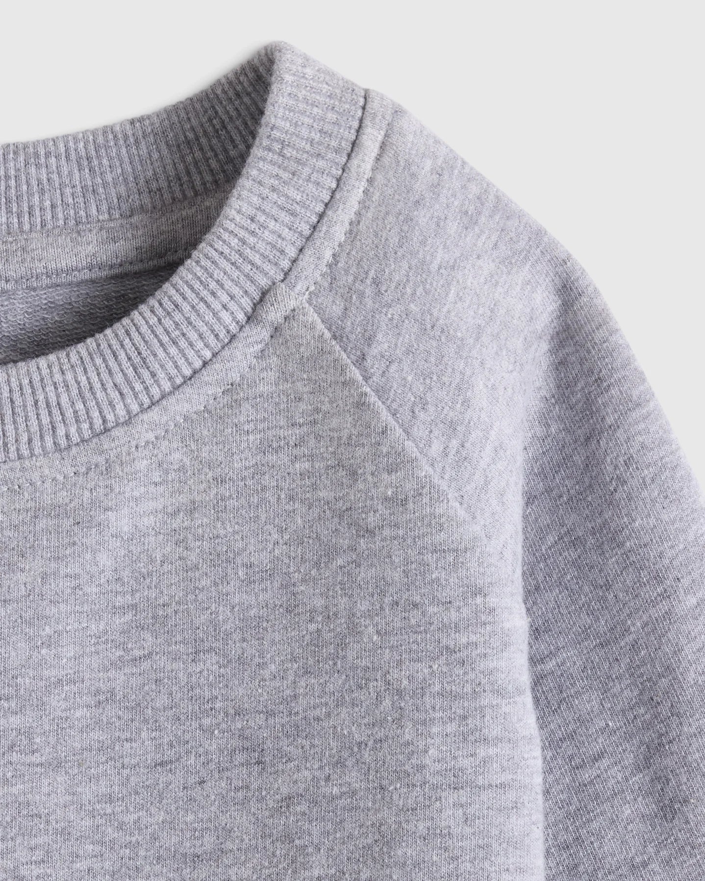 Organic Cotton French Terry Crew Neck Sweatshirt - 3-6M / Blue Stars