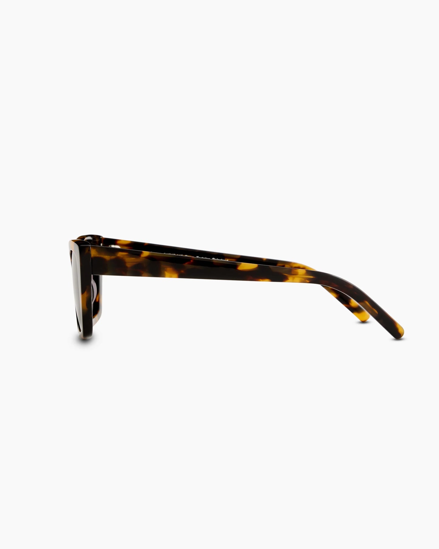 Lagos Polarized Acetate Sunglasses - One Size / Black with Grey lens