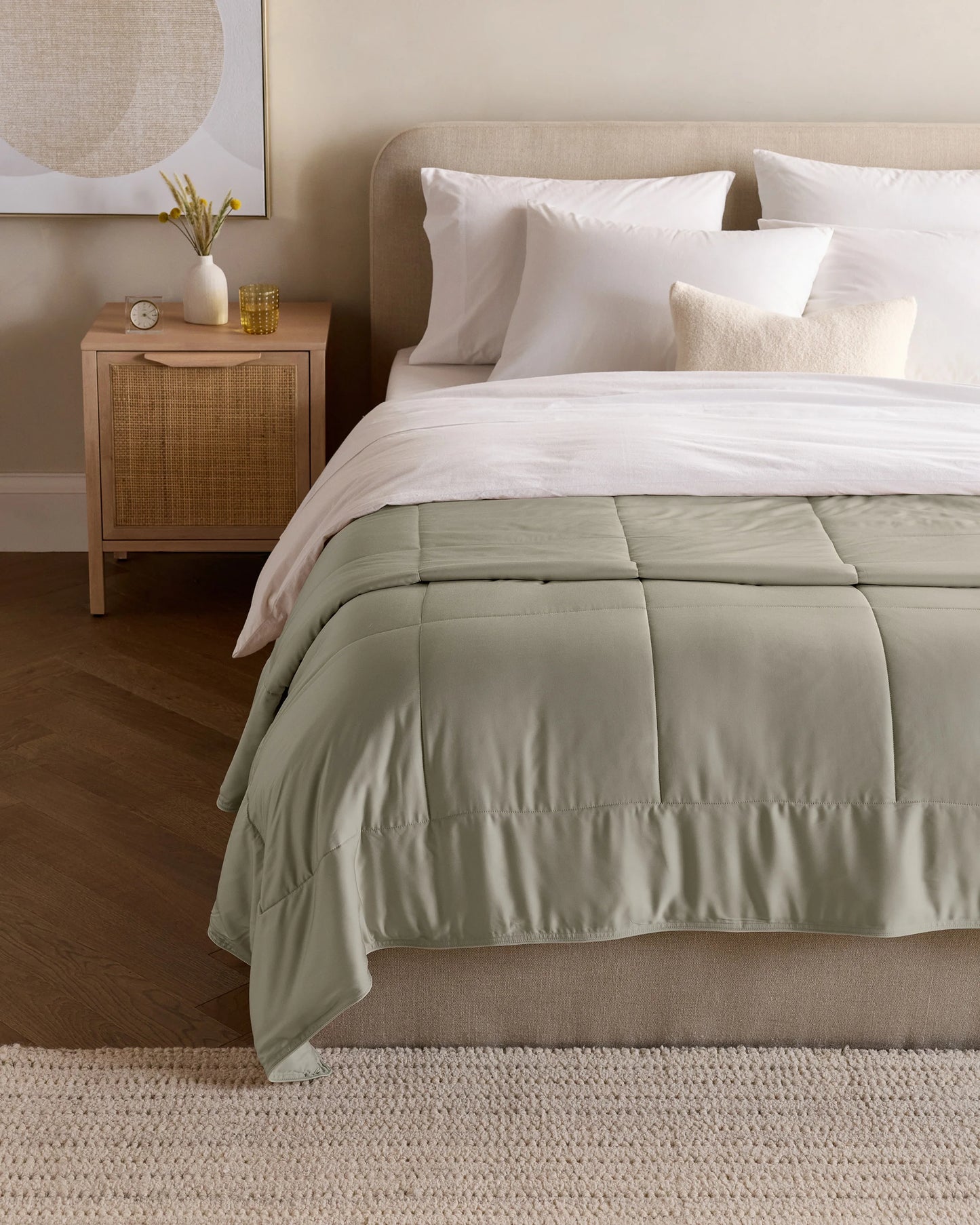 Bamboo Comforter - Twin / Soft Pink