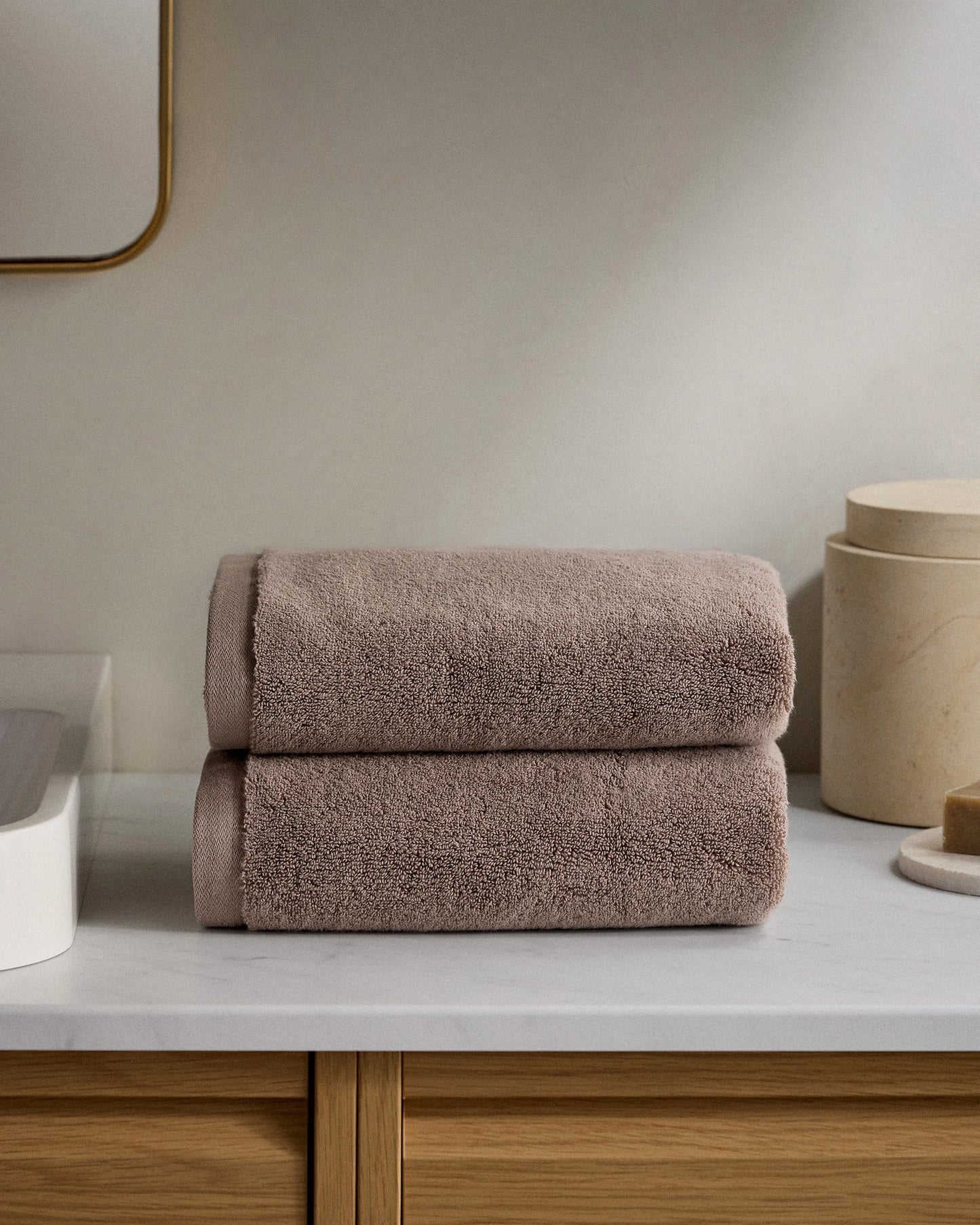 Plush Organic Turkish Cotton Bath Bundle (4 pieces) - One Size / White