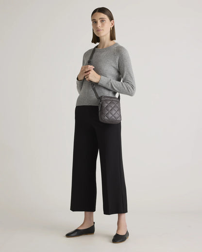 Transit Quilted Phone Crossbody - One Size / Navy