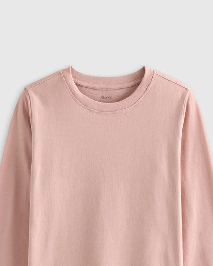 100% Organic Cotton Jersey Long Sleeve Tee - 2T / Dino Sketch