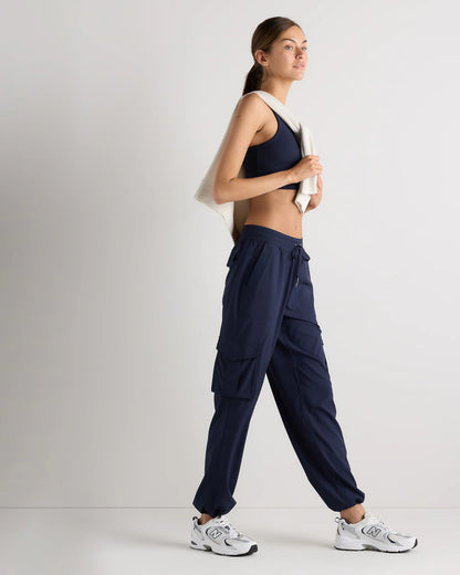 Performance Tech Cargo Mid-Rise Pants - XS / Black