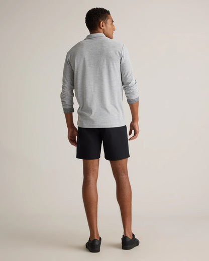 Organic Cotton Classic Stretch Chino Shorts - 7" - 30 / Stone