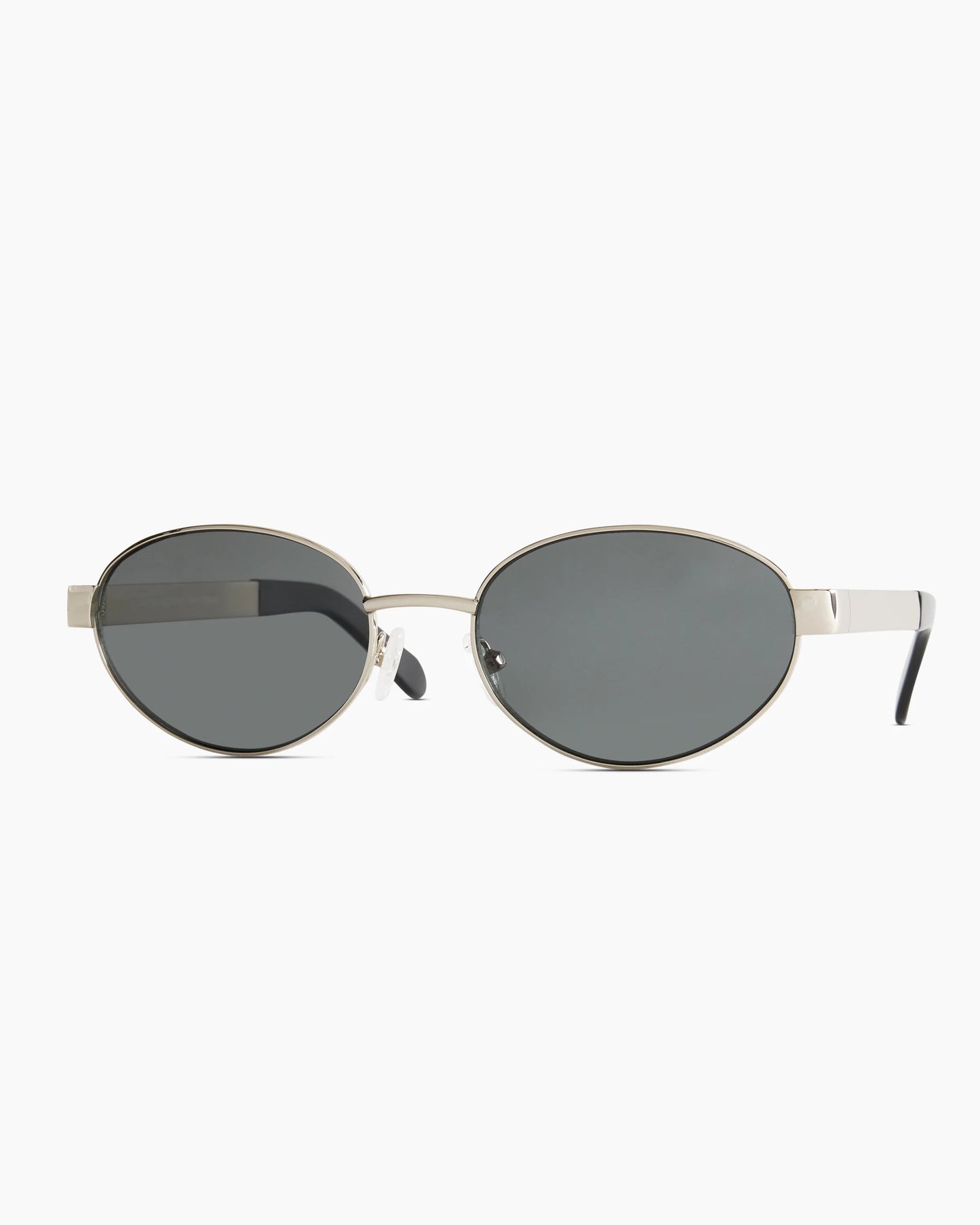 Monaco Polarized Stainless Steel Sunglasses - One Size / Gold with Green lens