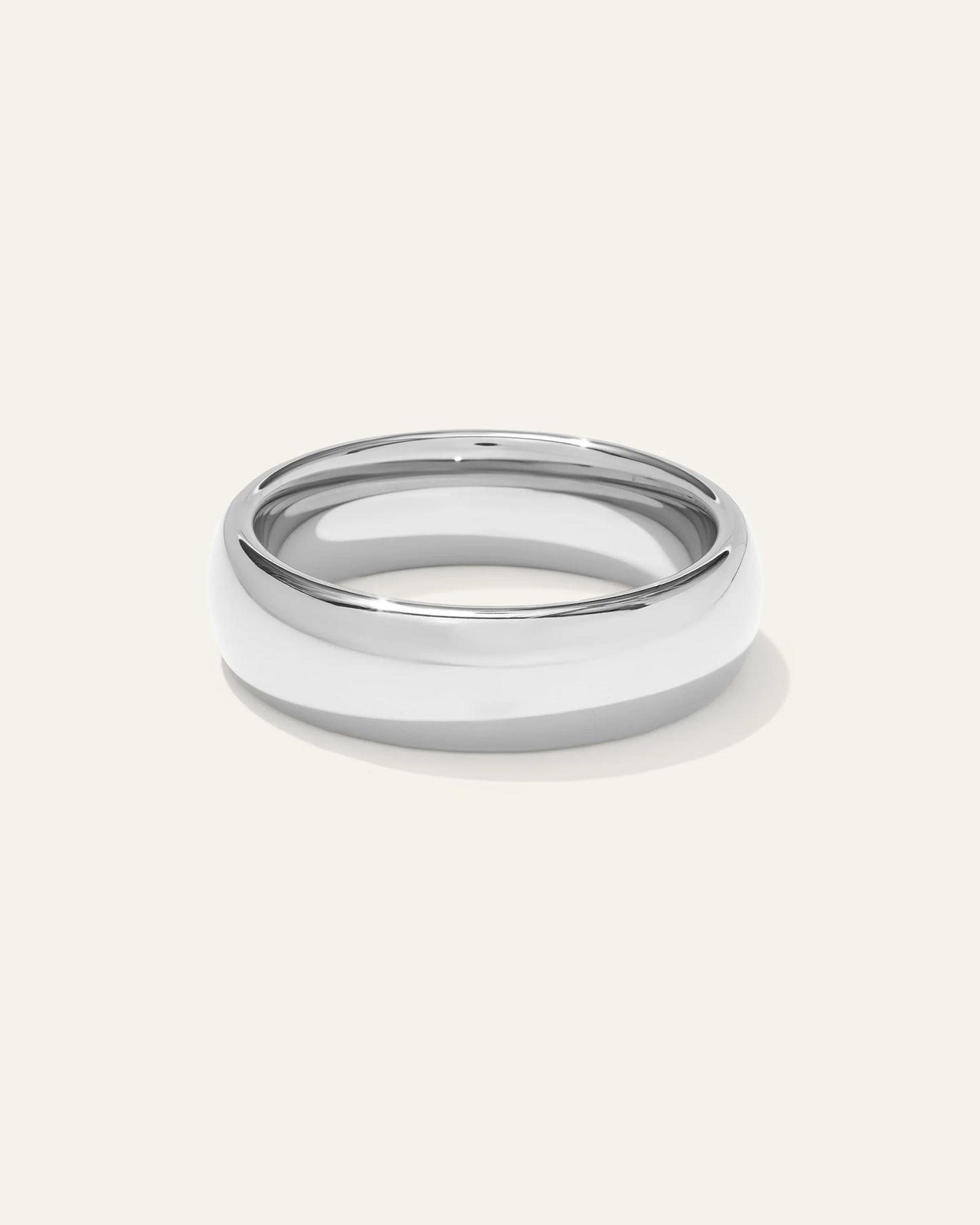 Tungsten Carbide Rounded Band - 7 / 24K Gold Plated