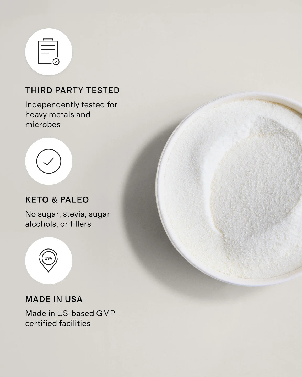 Grass-Fed Collagen Peptides Plus - One Size / Chocolate