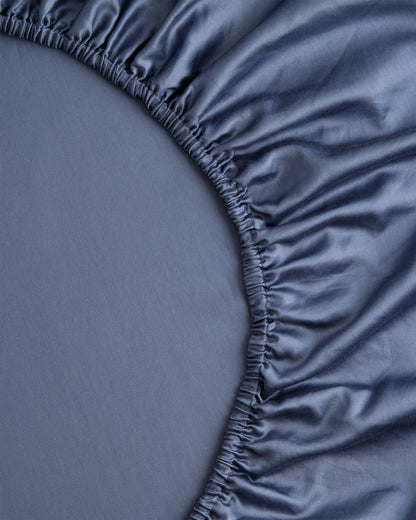 Signature Giza Cotton Sateen Deluxe Bedding Bundle - Twin / Dried Sage