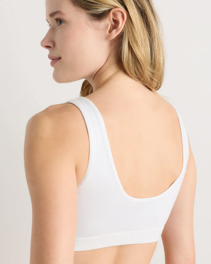 Organic Cotton Tank Bralette (2-pack) - XS / Mink