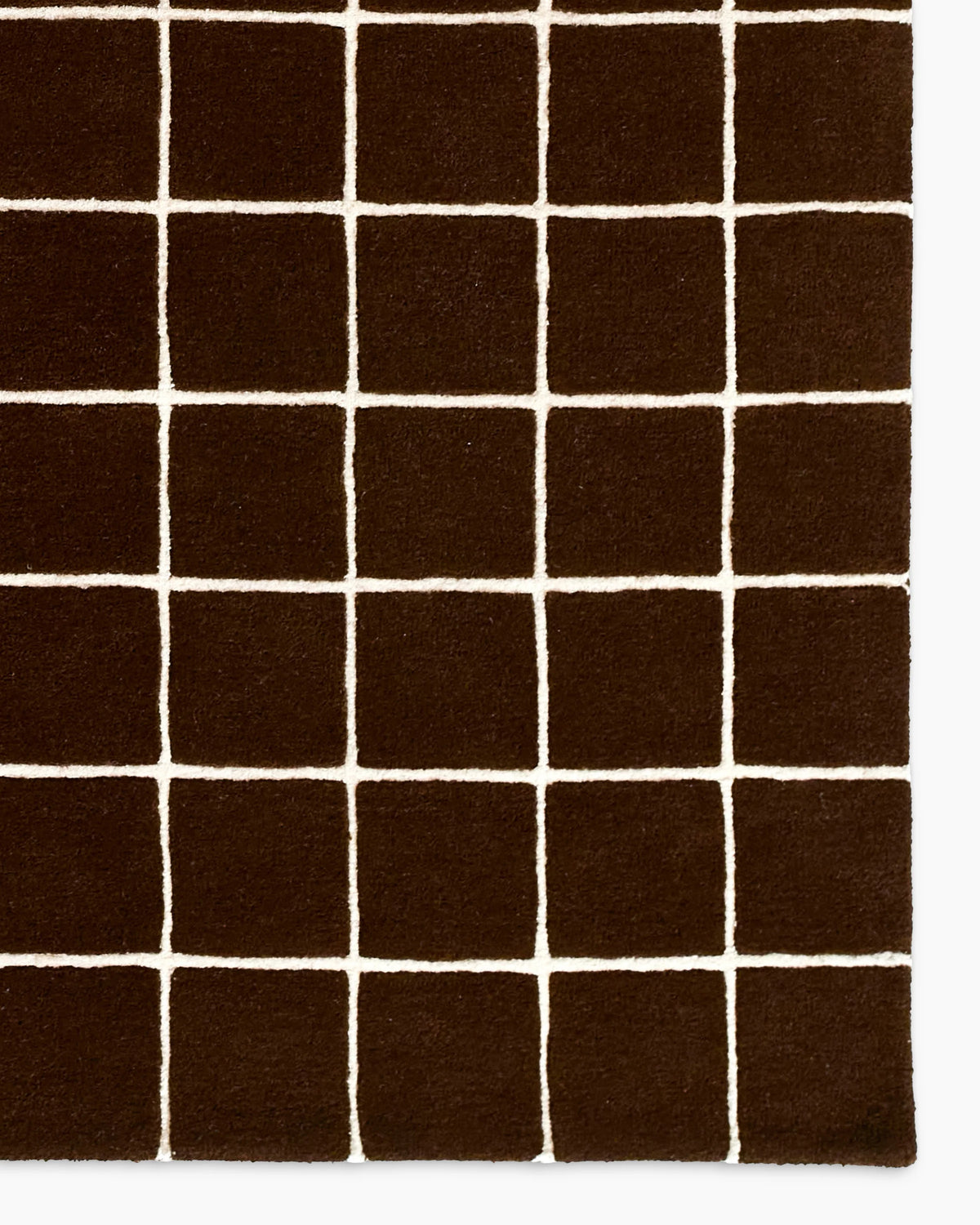 Bowie Wool Rug - 5' x 8' / Brown