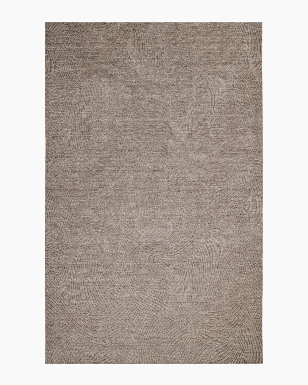 Windsor Hand-Loomed Wool Rug - 5' x 8' / Mushroom
