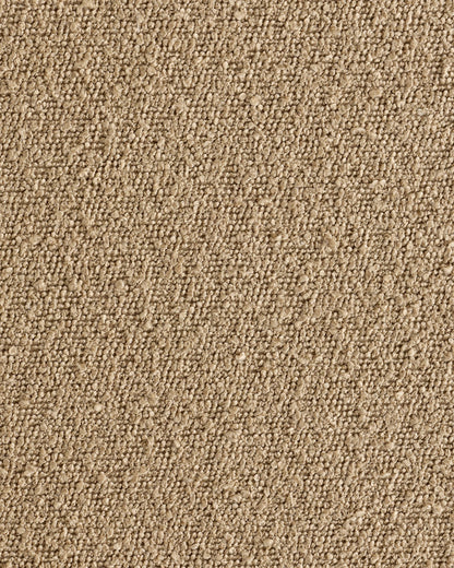Sierra Curved Arm Accent Chair in Performance Boucle - One Size / Indigo
