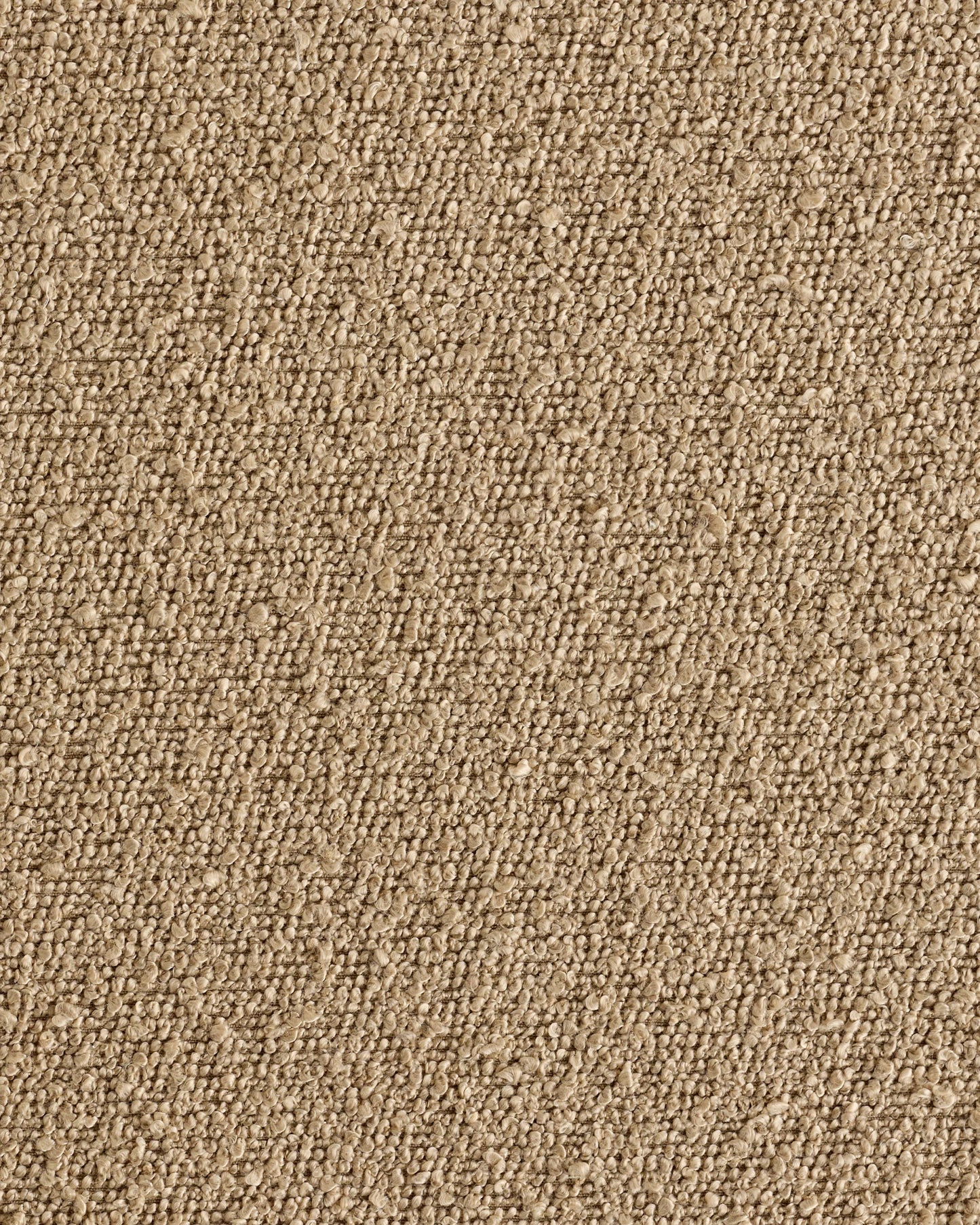 Sierra Curved Arm Chaise Sectional in Performance Boucle - Right Arm / Linen