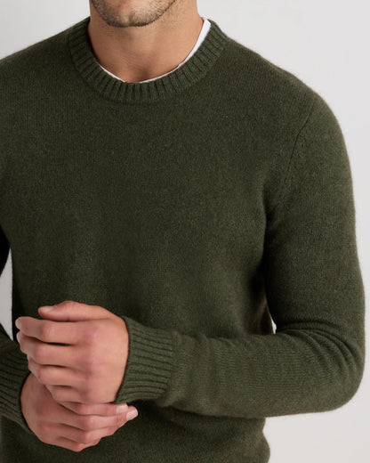 100% Yak Wool Crewneck Sweater - XS / Starry Night Navy
