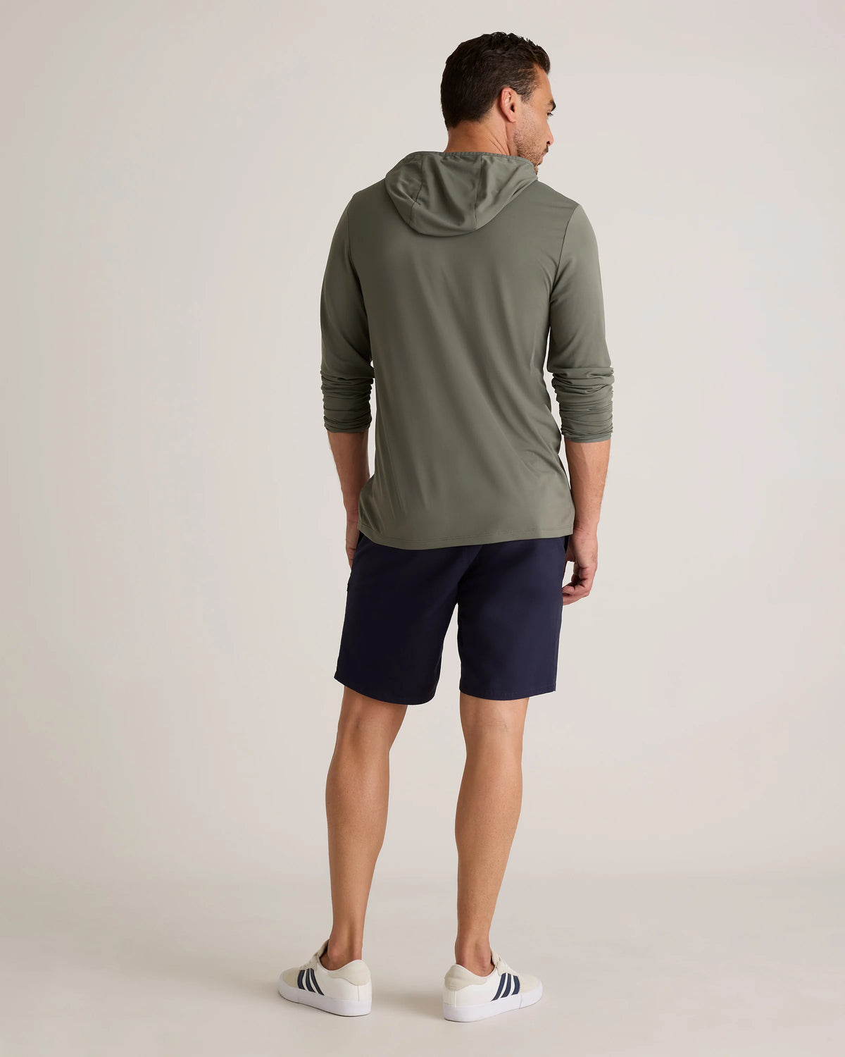 Organic Stretch Ripstop Shorts - 10" - S / Morel Grey