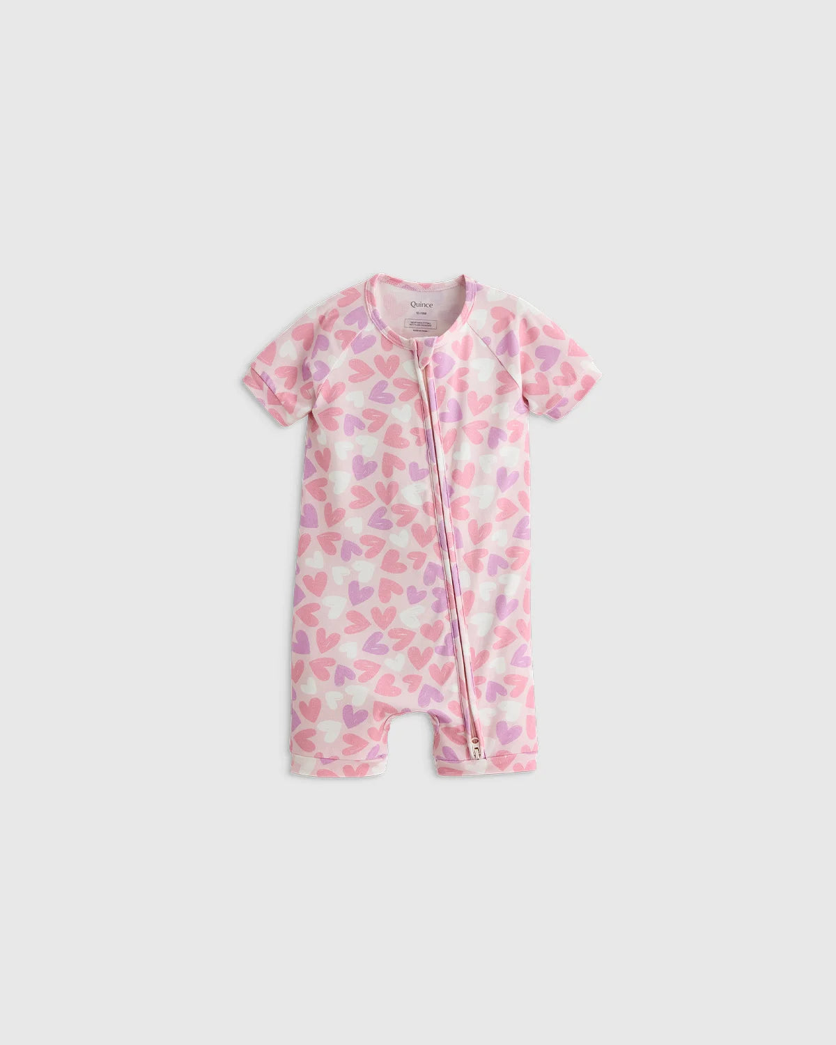 Bamboo Shortie Onesie Pajama - 0-3M / Blue Cars