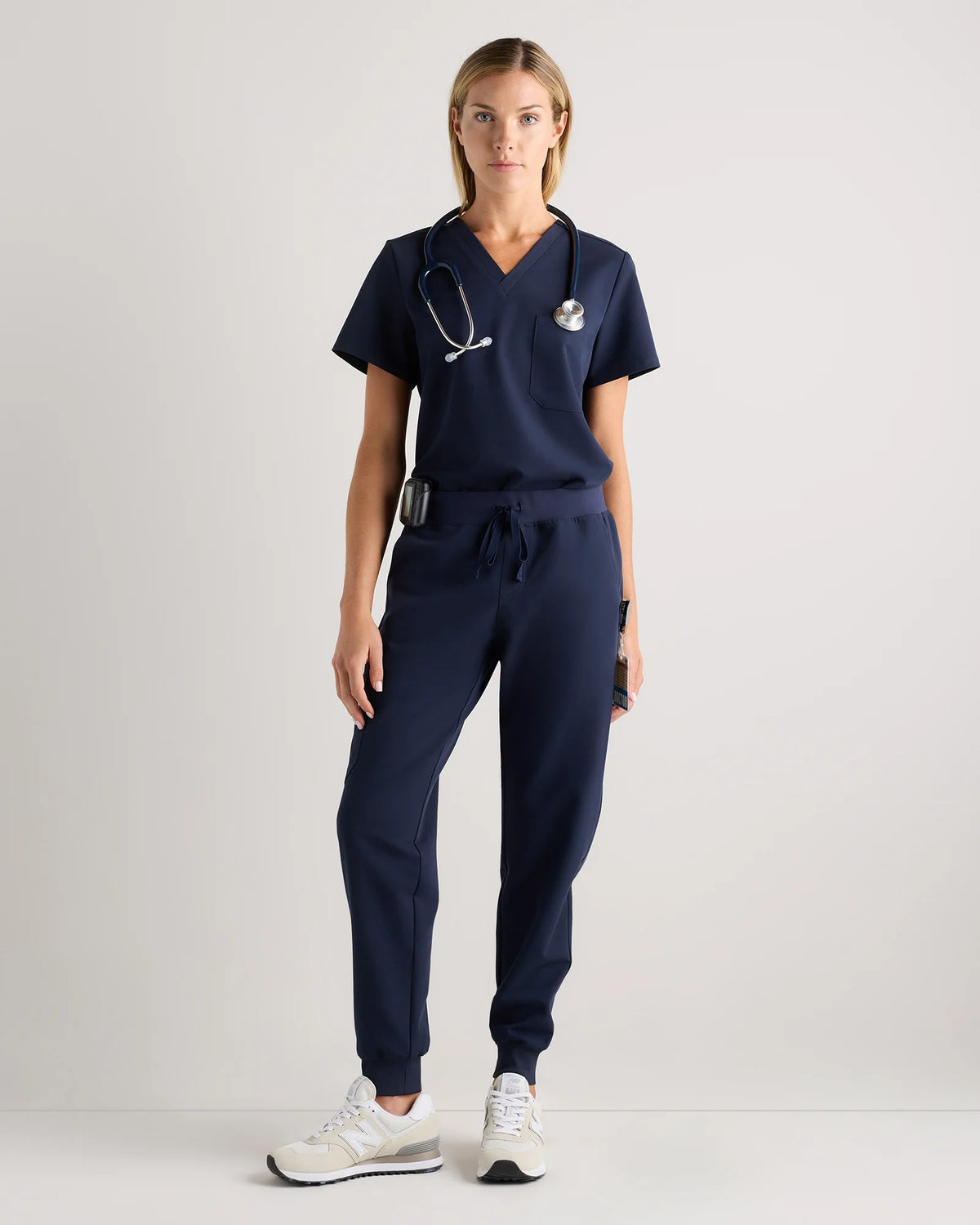 AeraFlex Scrub Joggers - XS / Bold Black