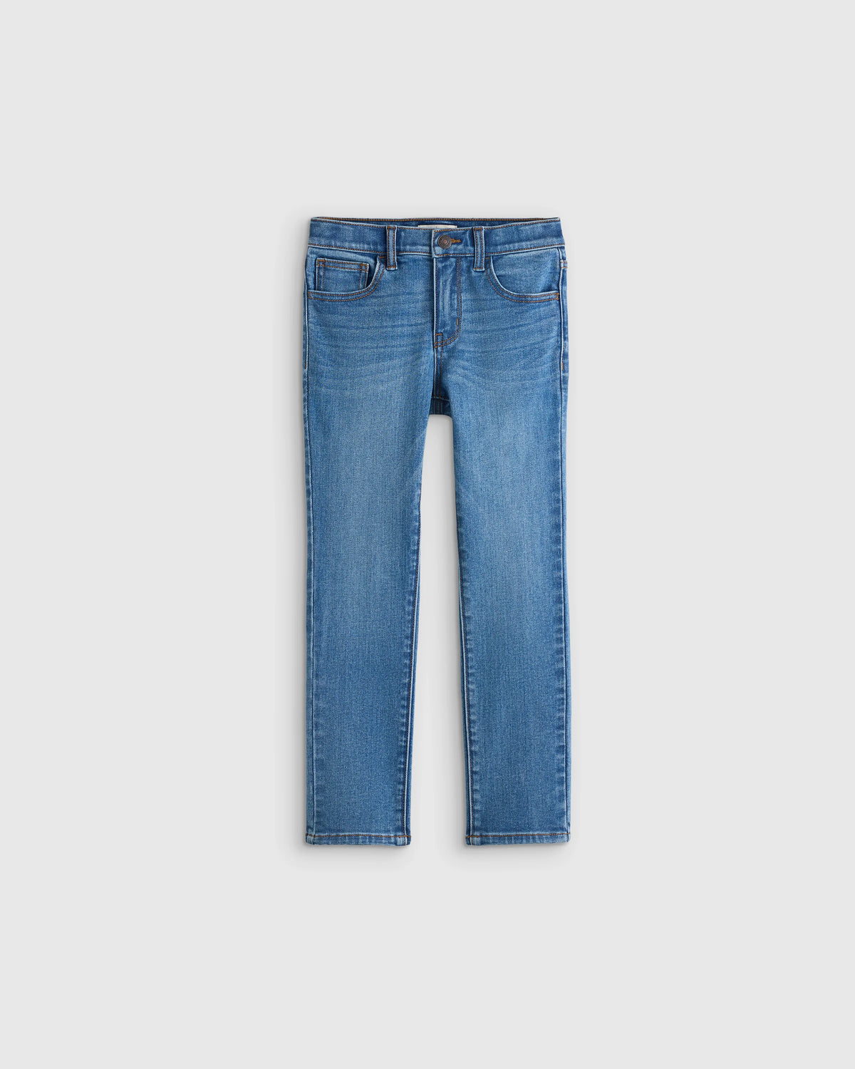 Boys Stretch Slim Jeans - 6 / Dark Wash