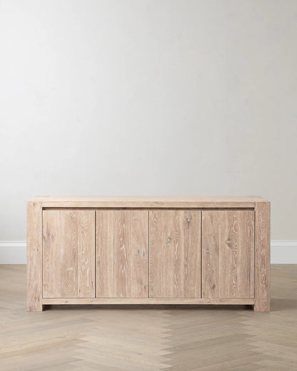 Reclaimed Oak Sideboard - One Size / Cafe Brown