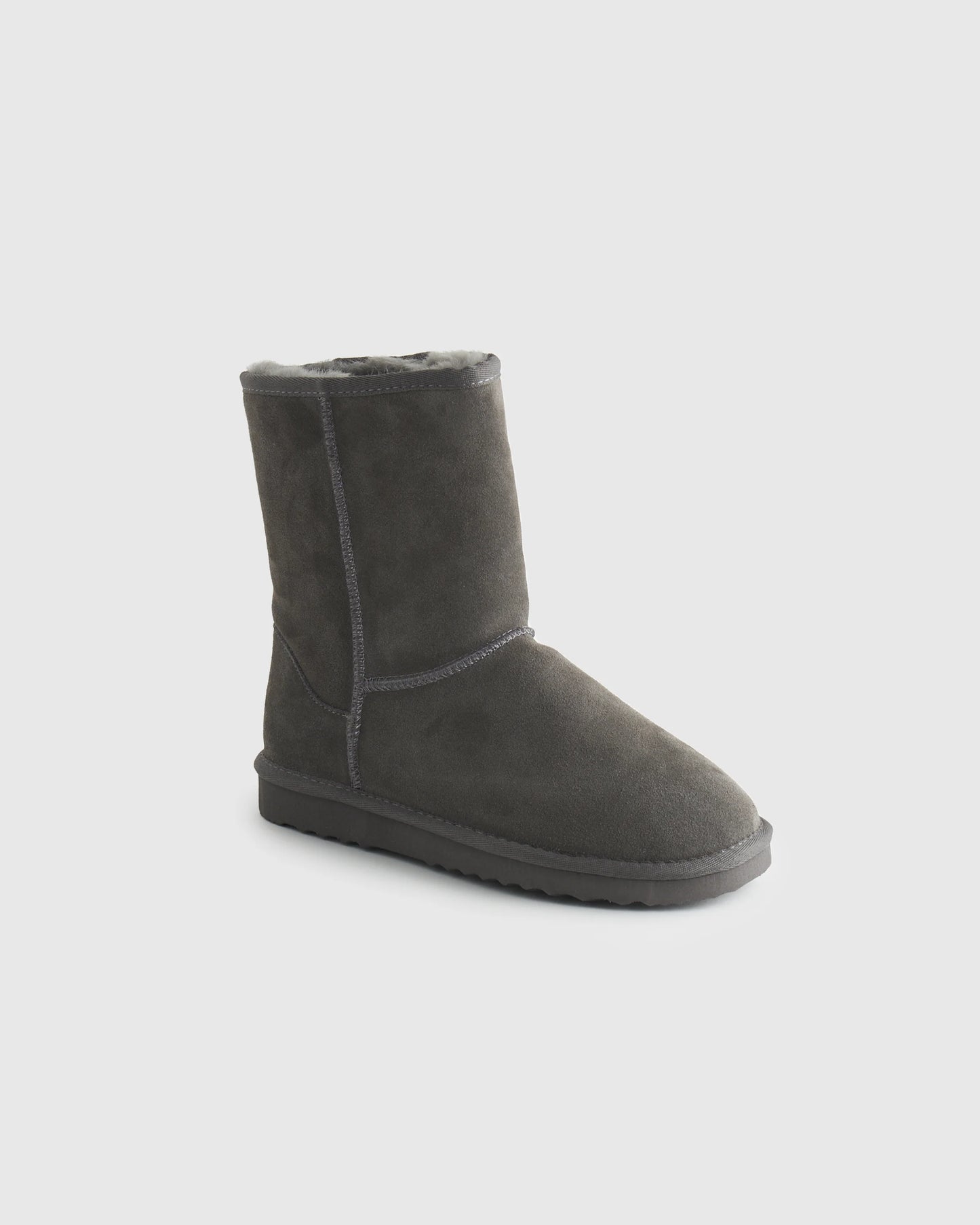 Australian Shearling Mid-Calf Boot - 6 / True Black