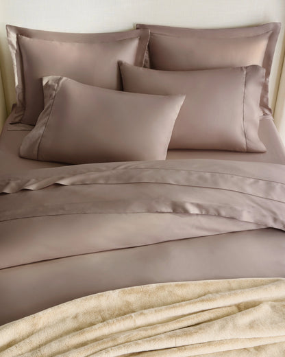 Signature Giza Cotton Sateen Deluxe Bedding Bundle - Twin / Dried Sage