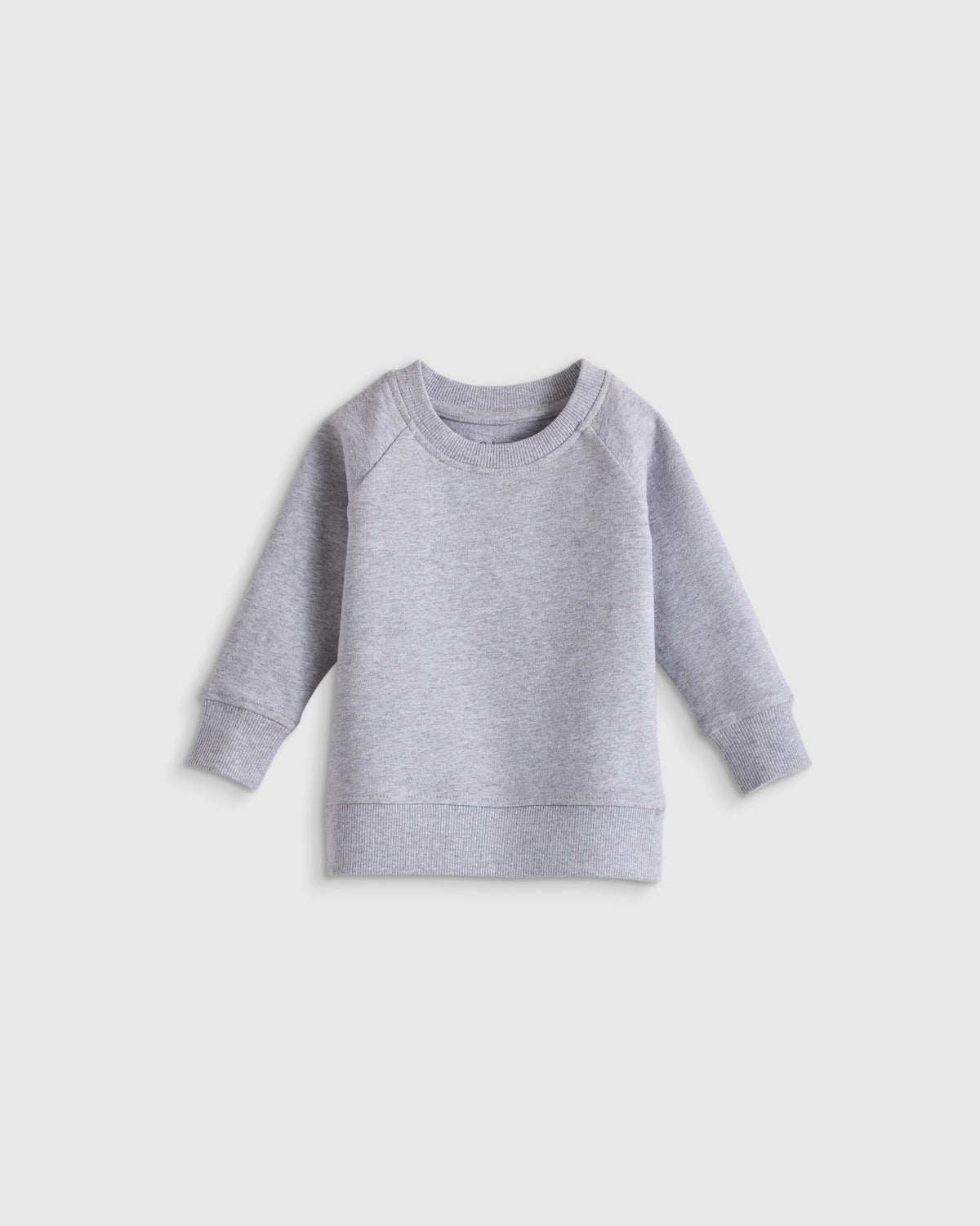 Organic Cotton French Terry Crew Neck Sweatshirt - 3-6M / Blue Stars