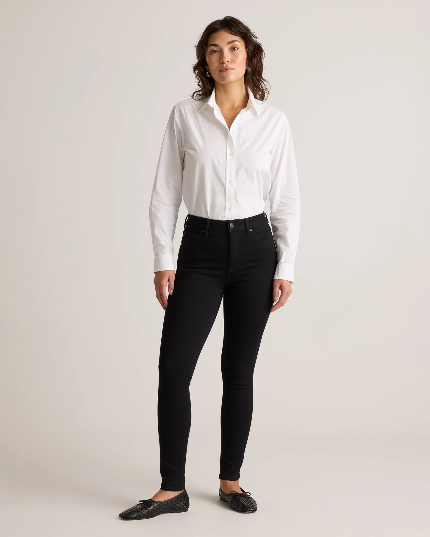 Bella Stretch Skinny Jeans - 24 / Black