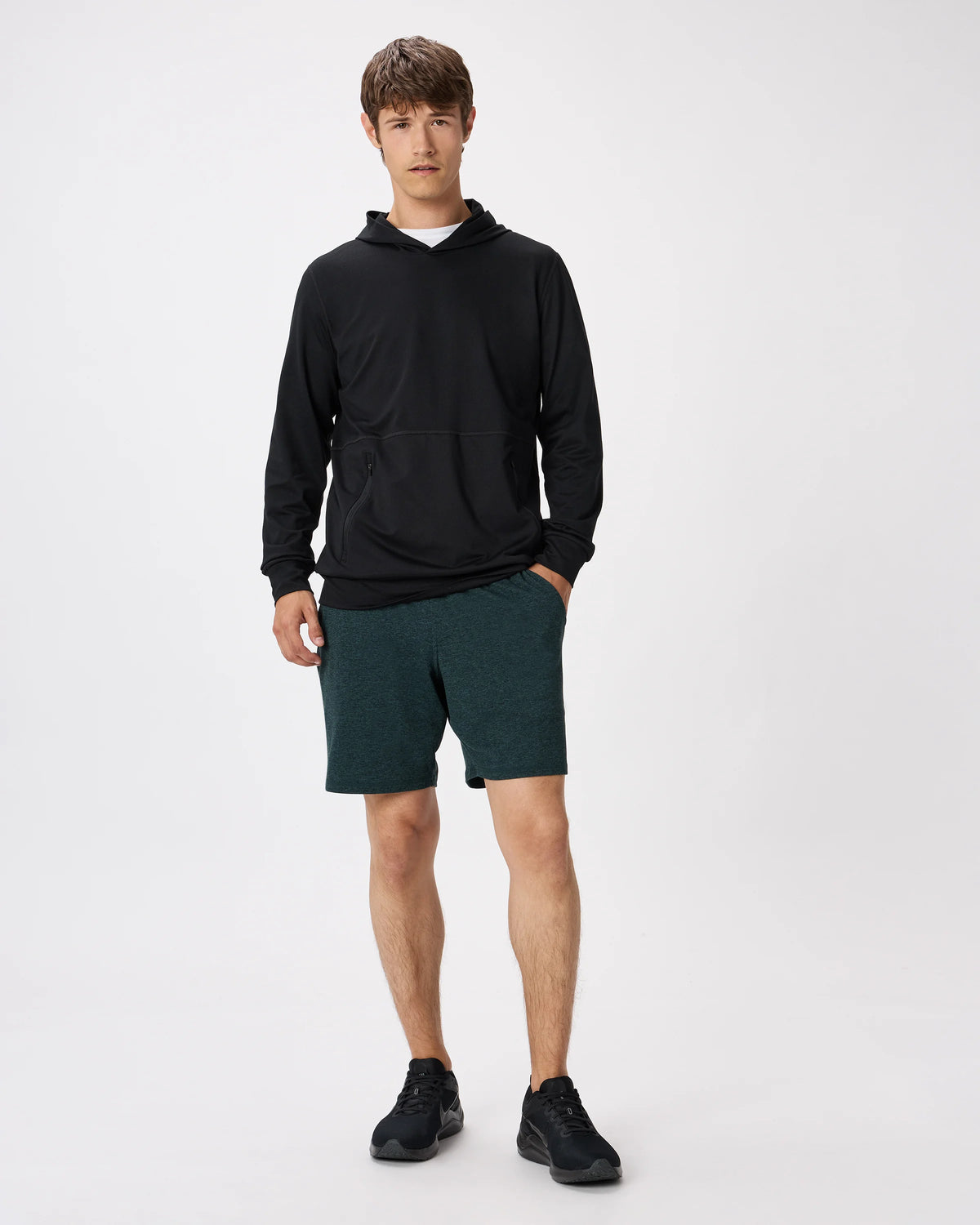 Flowknit Performance Hoodie - XS / Heather Coffee Bean Brown