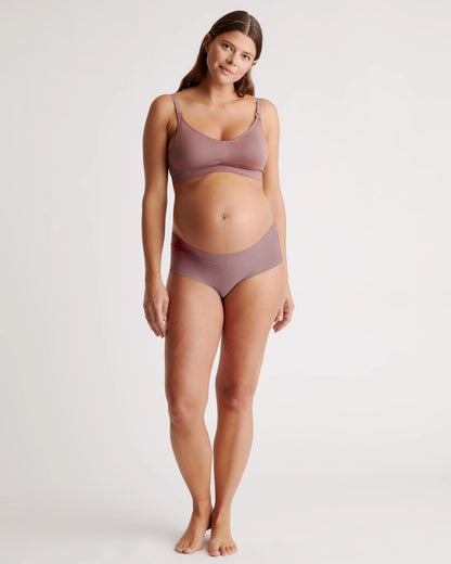 Seamless Nursing Bra - XS / Peach Pink