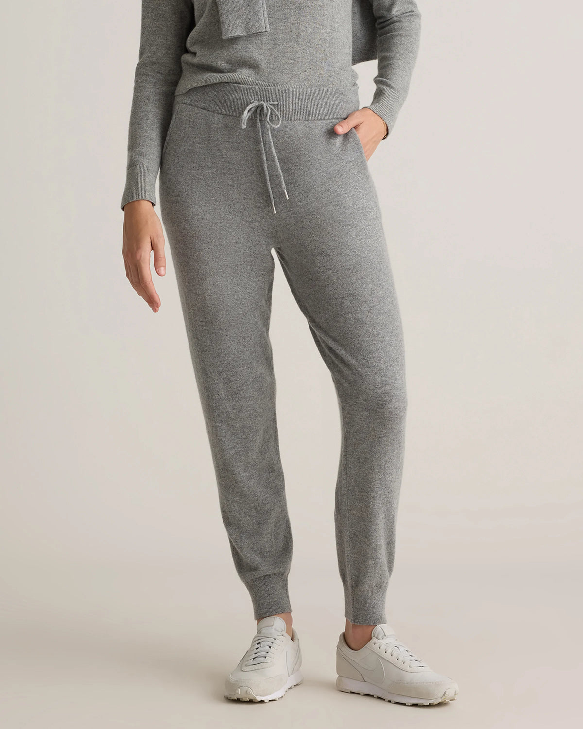 Mongolian Cashmere Sweatpants - XS / Brown