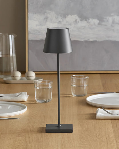 Poldina Pro Rechargeable Table Lamp by Zafferano - Regular / White
