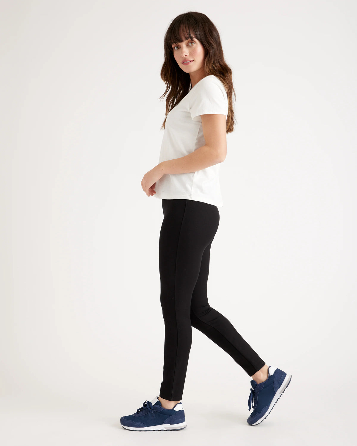 Ultra-Stretch Ponte Skinny Pants - XS / Charcoal