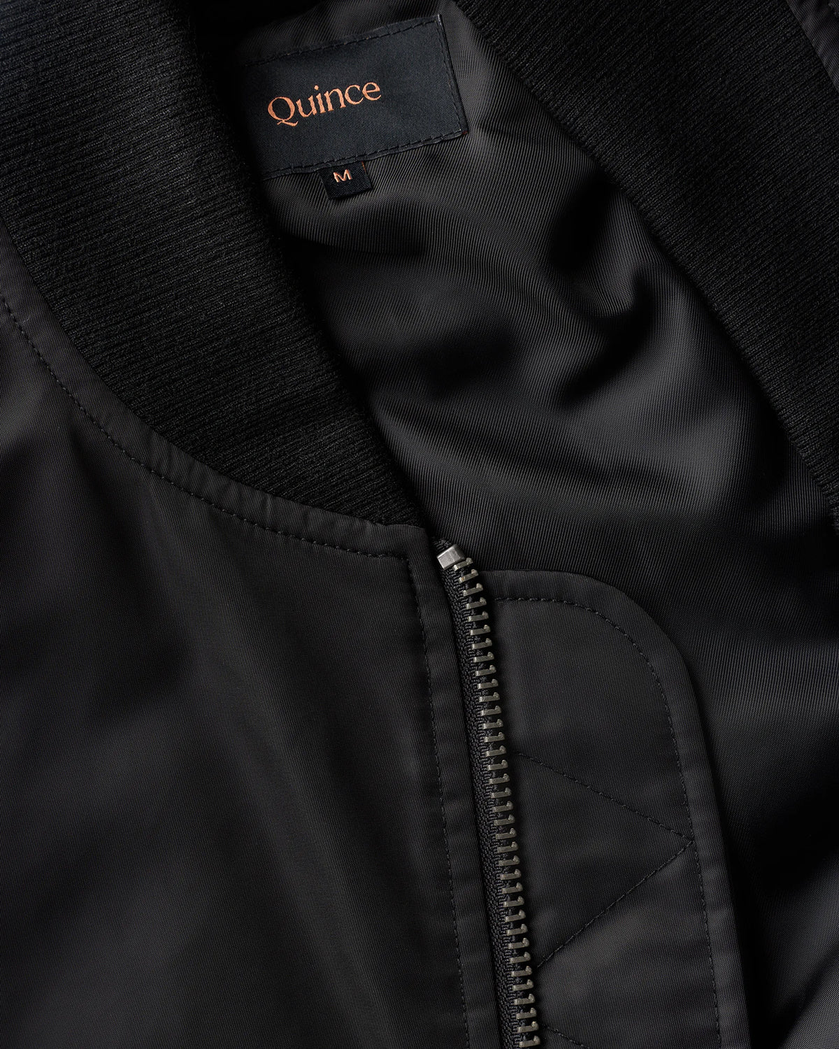 Flight Nylon Bomber Jacket - S / Navy