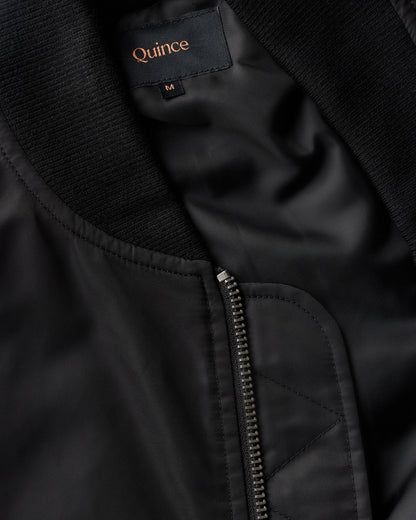 Flight Nylon Bomber Jacket - S / Navy