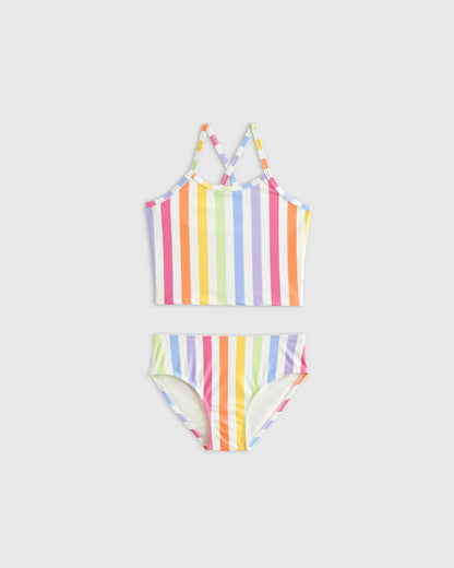 Tankini Swimsuit - 6 / Soft Ditsy Floral