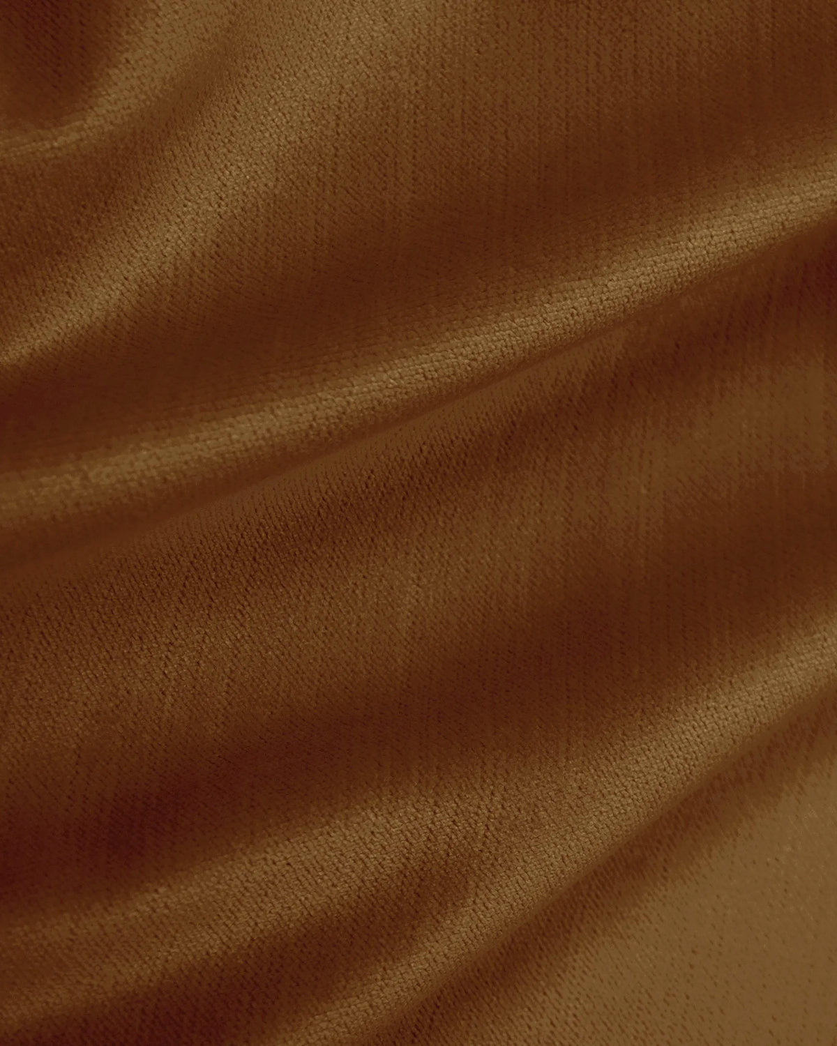 Curved Bed in Performance Velvet - Full / Walnut