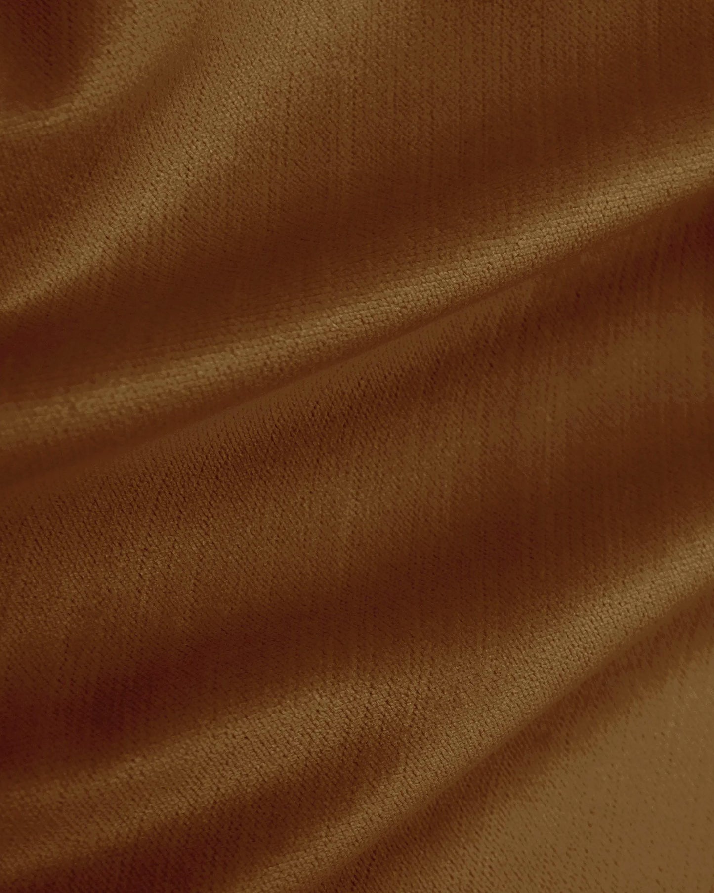 Square Bed in Performance Velvet - Full / Butterscotch