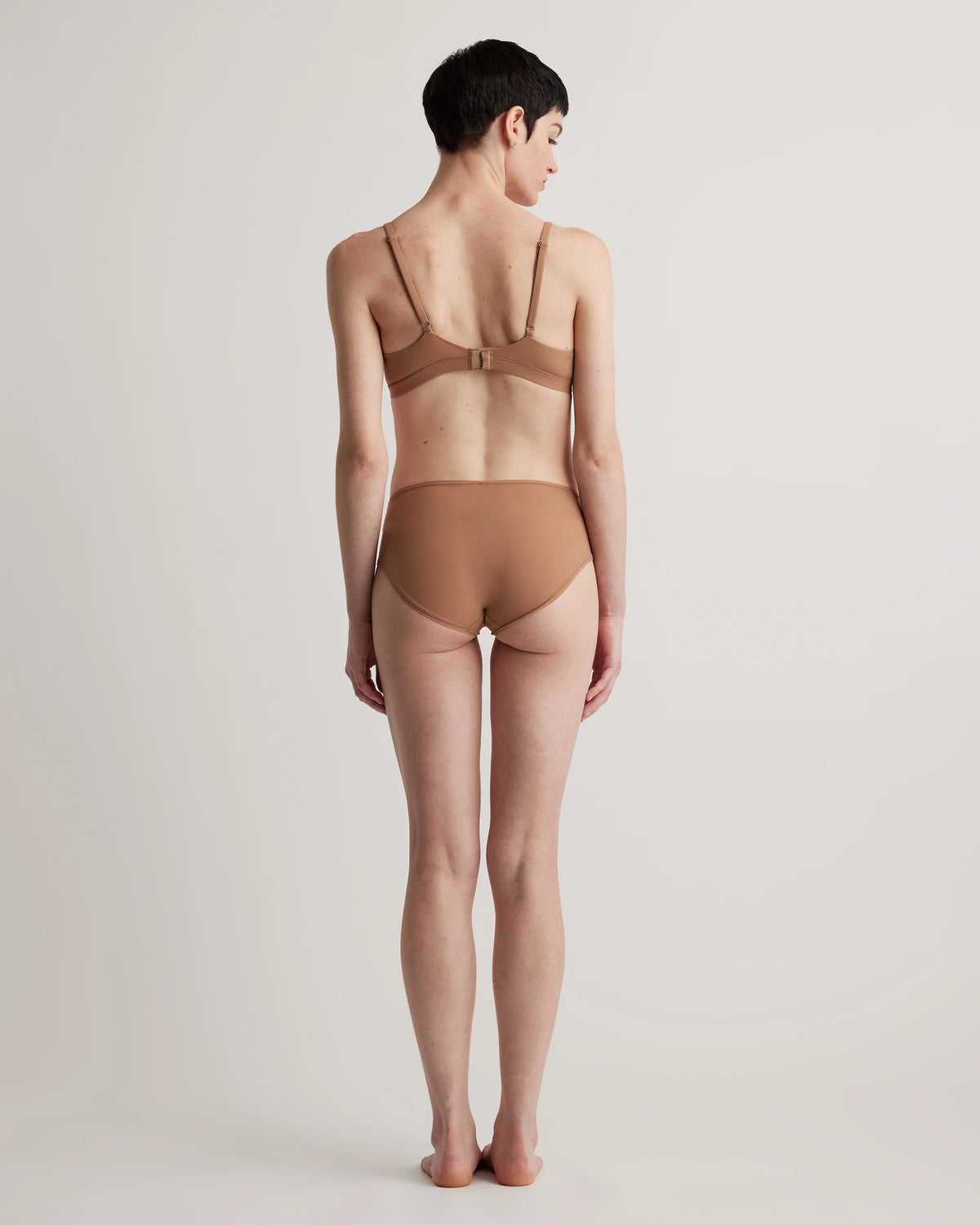 Second Skin Hipster Brief (6-Pack) - XS / Mocha